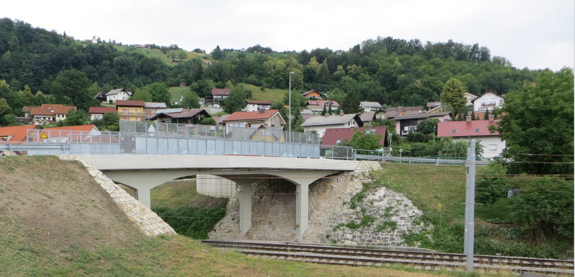 Rekonstruktion der Überführung über die Eisenbahn in Sevnica