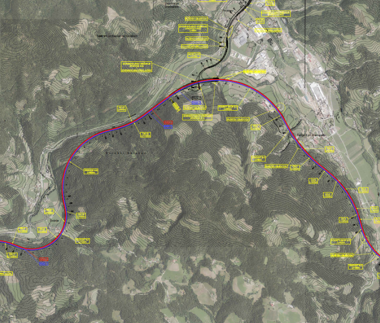 Erstellung einer Studie zur Modernisierung der Straßenverbindungen auf den Abschnitten Slovenj Gradec-Dravograd und Otiški vrh-Holmec